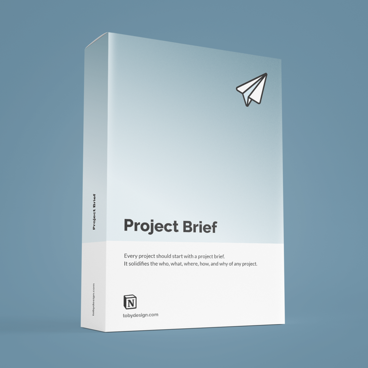 project brief notion template
